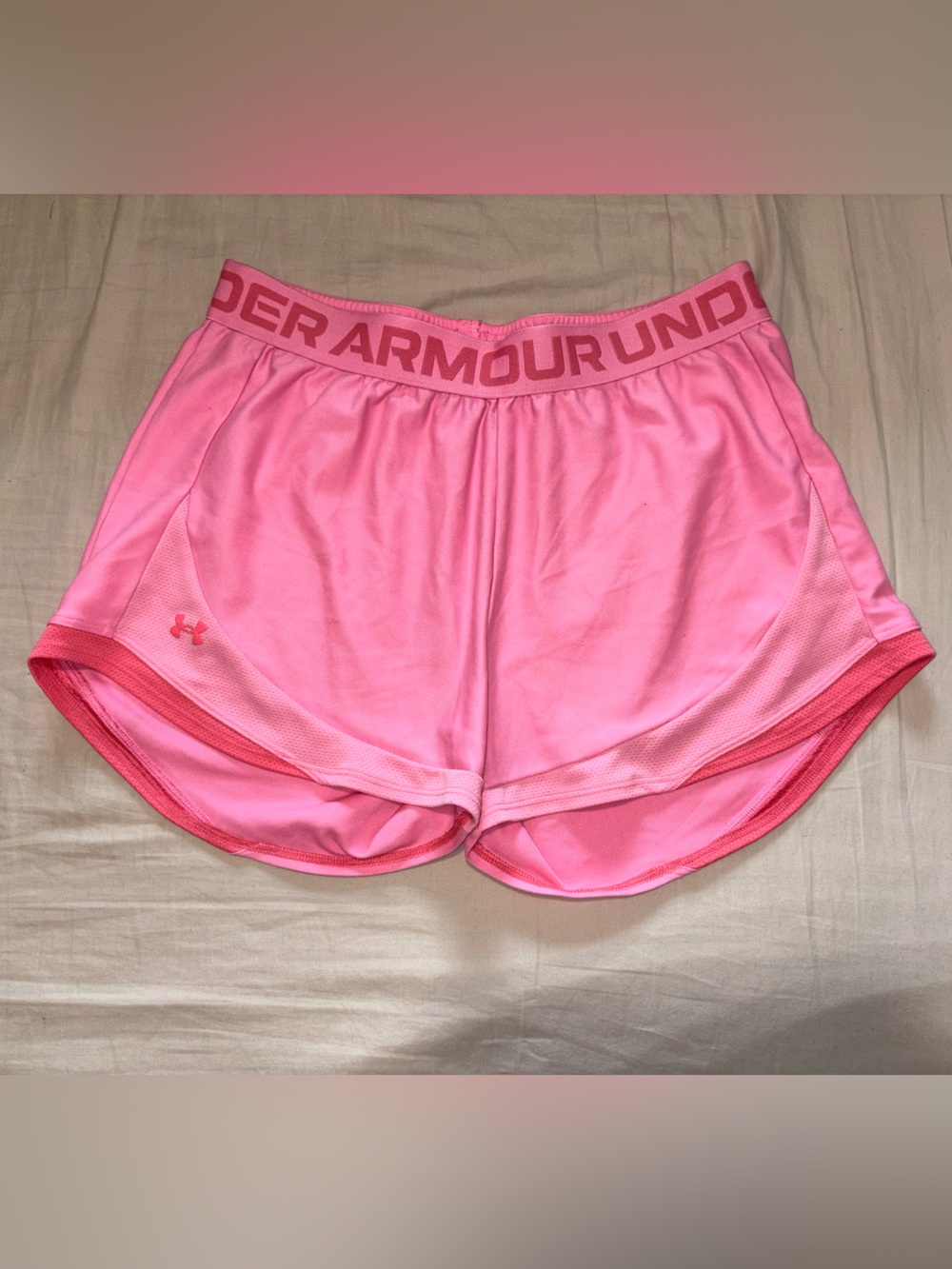 Under Armour Women’s Bright Pink Athletic Shorts